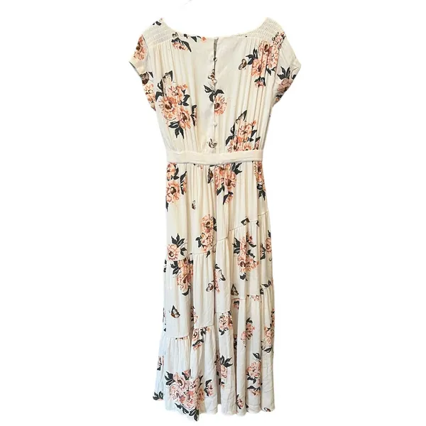FREE PEOPLE All I Got Printed Floral Maxi Dress Size 4 - Image 10