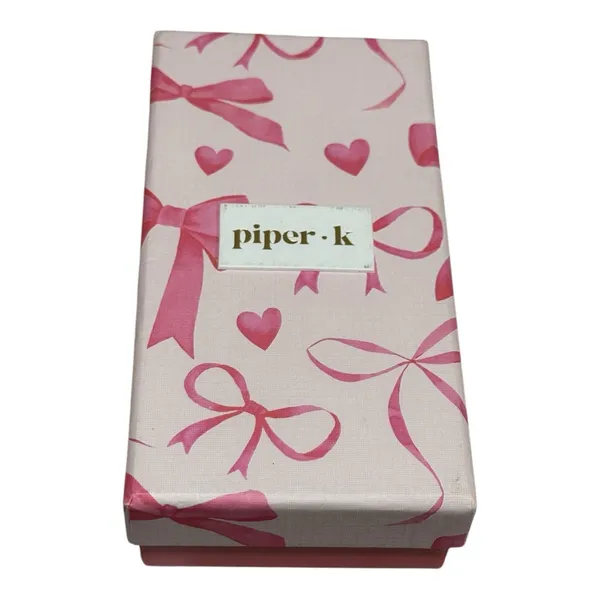 piper·k Pink Bow Motel Key Keychain & Bag Charm | NIB - Image 5