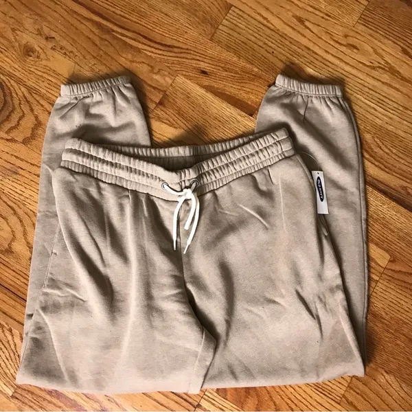 Old Navy Tan Jogger Pants NWT - Image 2