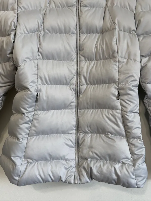 Patagonia Women’s Downtown Loft Jacket Size Small Gray Down Puffer - Image 5