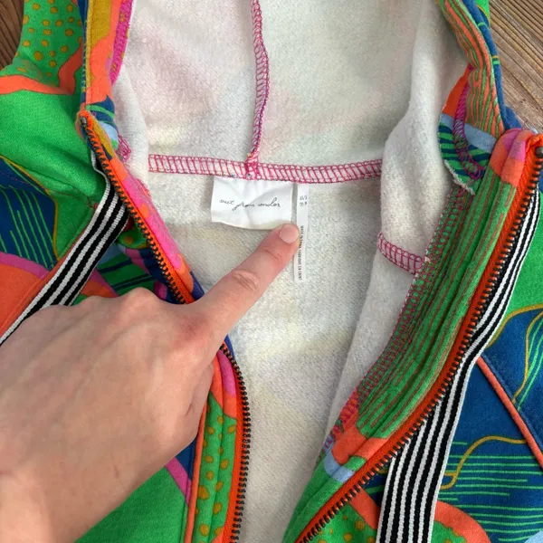 Urban Outfitters Out from Under Psychedelic Hattie Mix Hoodie Sweatshirt - Image 6