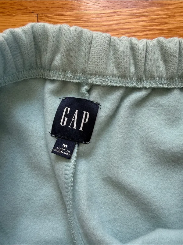 GAP Light Blue Women's Jogger Sweatpants - Image 4