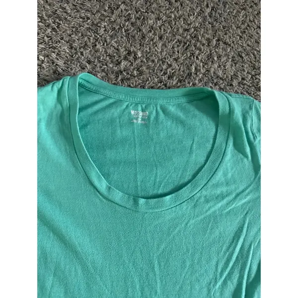 Mossimo Denim Mossimo Supply‎ Co Women's Green Short Sleeve Tee Size Medium - Image 3