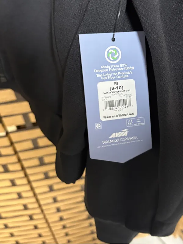 Avia black track jacket size medium - Image 4