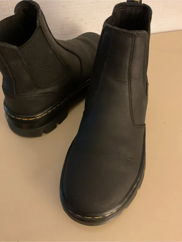 Dr. Martens women Black Chelsea Combat Embury boots US 5 - Image 7