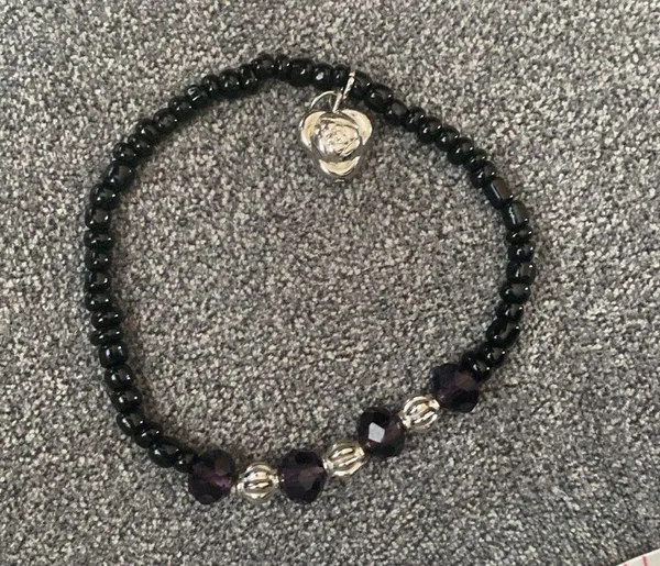 Western Inspired Seed Bead Choker plus bracelet - Image 2