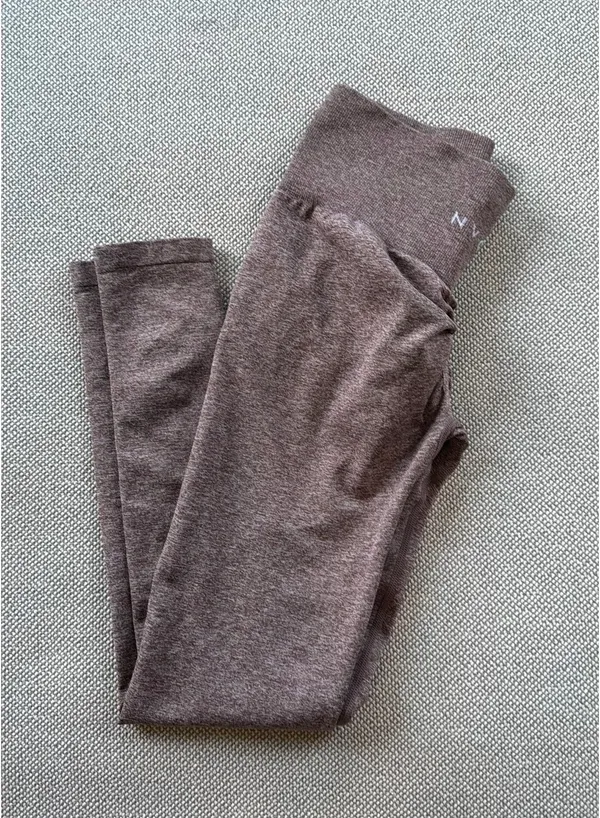 NVGTN Leggings Scrunch Seamless brown speckled - Image 6