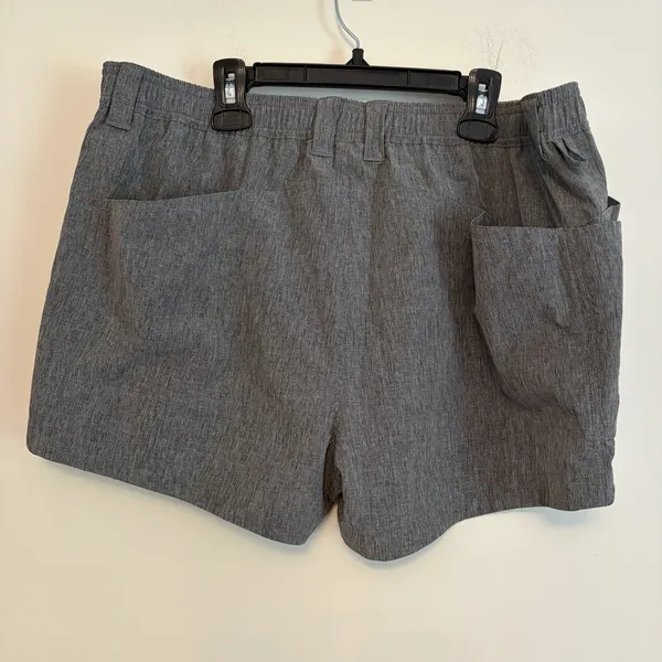 Aftco‎ Size 10 Gray Nylon Performance Fishing Shorts Athleisure Outdoor - Image 3