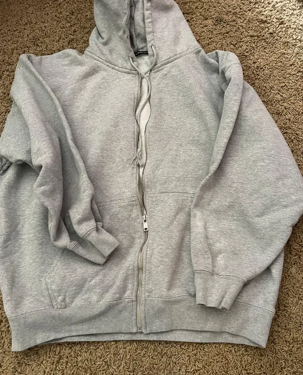 Brandy Melville Christy Zip Up Hoodie - Image 2