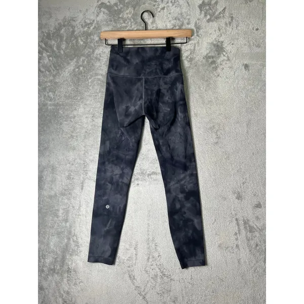 Lululemon Align High-Rise Leggings 25" Diamond Dye Pitch Grey Graphite Grey 4 - Image 3