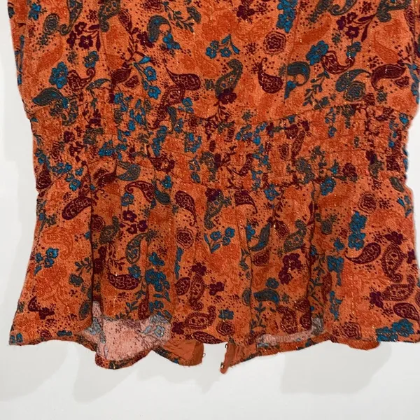 IDYLLWIND fueled by Miranda Lambert floral beacon corset boho top Xsmall - Image 7