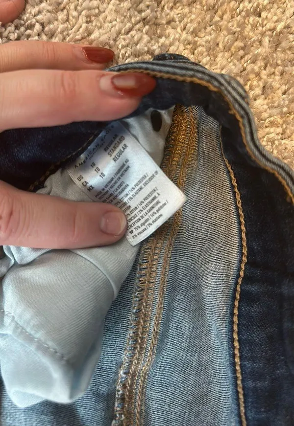 American Eagle Split Hem Jeans - Image 2