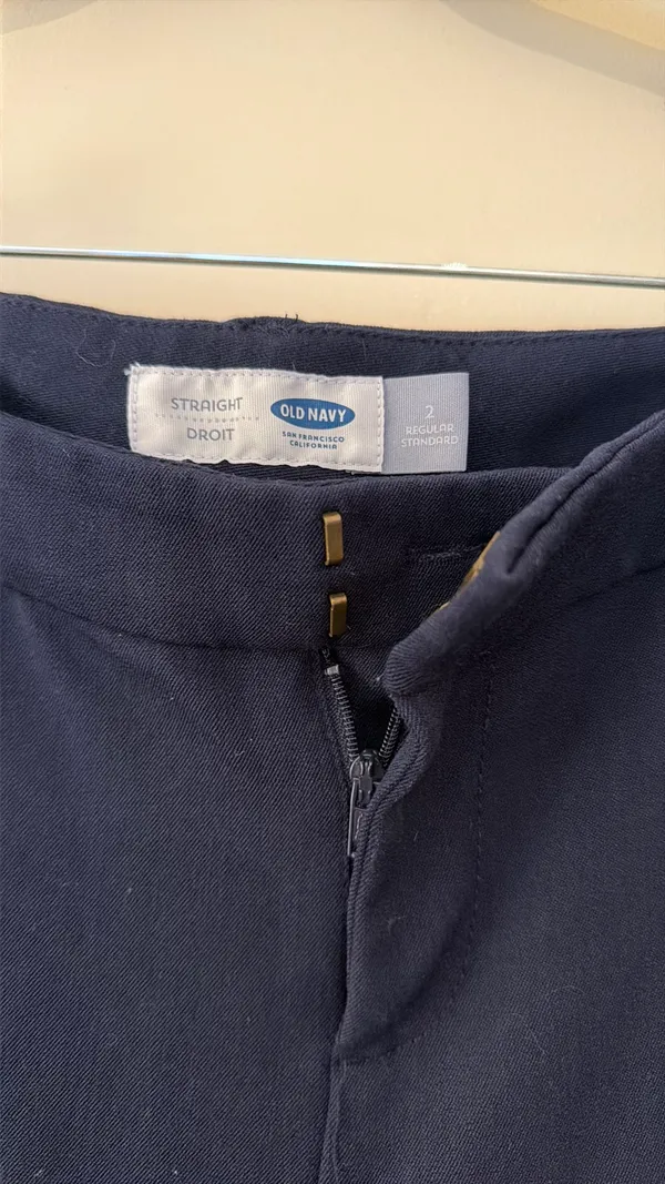Old Navy Dress Pants Navy - Image 3
