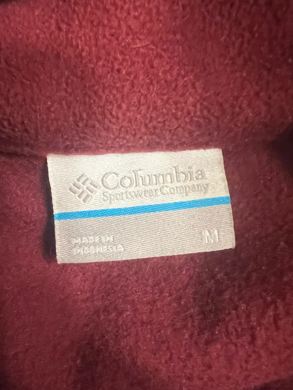 Columbia Women's Fleece Falls II Full-Zip Fleece Jacket Rich Wine Size M - Image 7