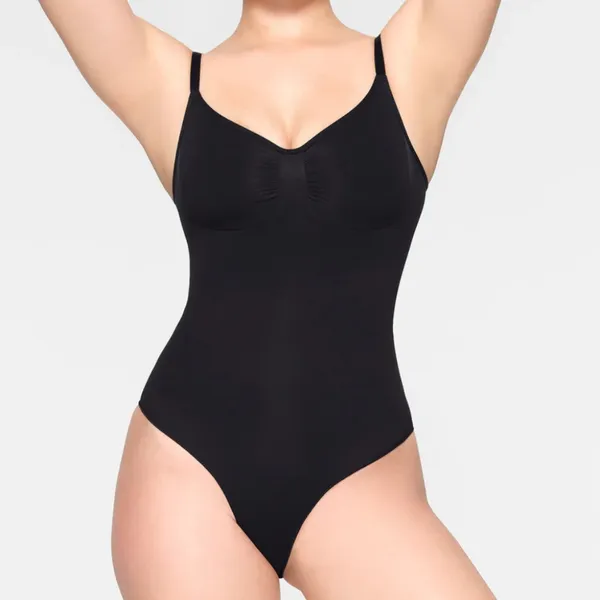 Skims Seamless Sculpt Brief Bodysuit Onyx Size XXS‎ - Image 3