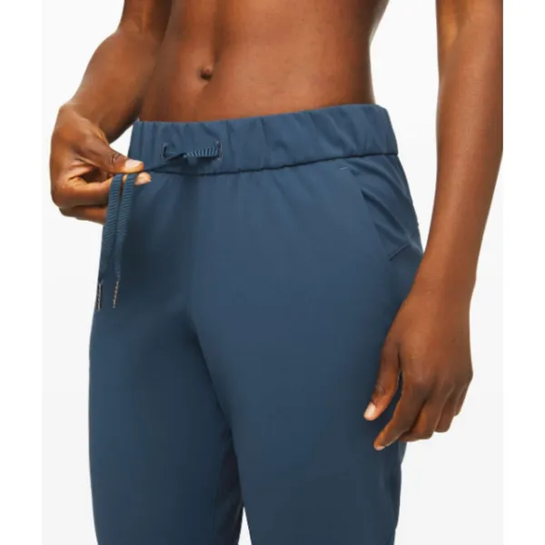 Lululemon On The Fly 7/8 Pant Blue Luxtreme 27" Travel Work Move Trousers Sz 4 - Image 9