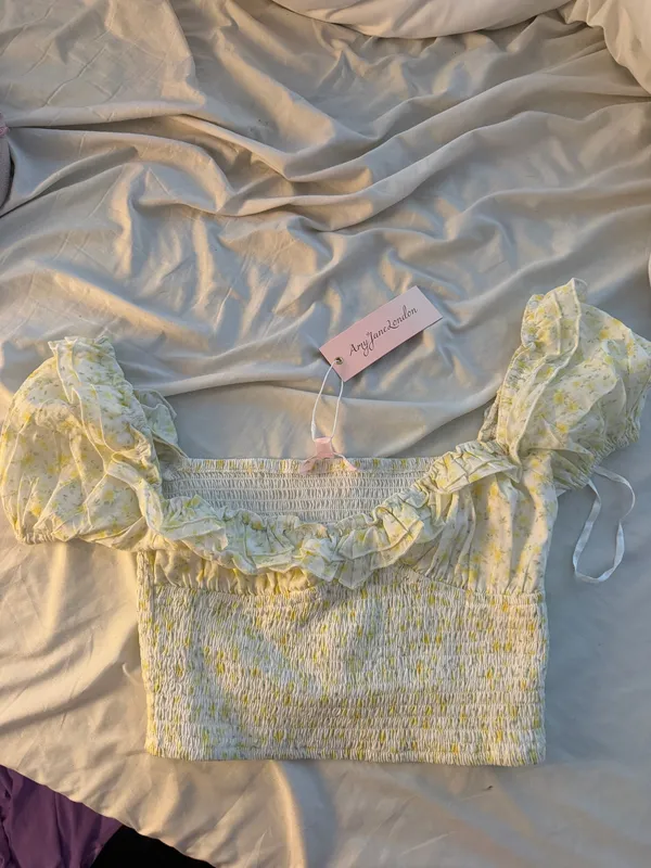 yellow floral set - Image 9