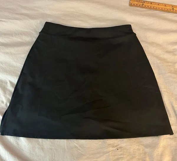Reformation Riley Ecomove Active Skort Small, Skirt Shorts Under, Double Slits - Image 11