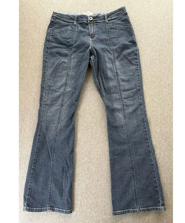 Levi Strauss Signature | Women's Stretch Straight Seamed Denim Jeans | 10 - Image 2