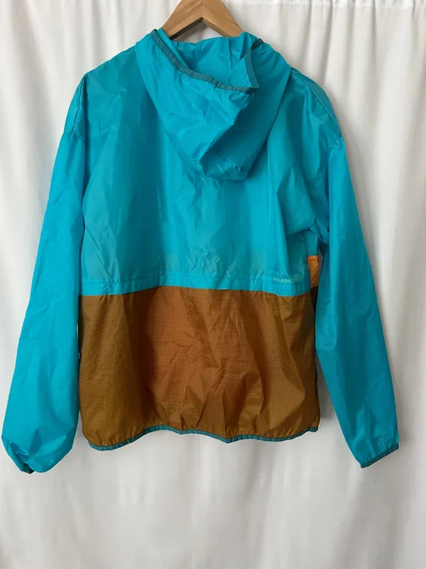 cotopaxi Teal Blue Lightweight Hooded Half-Zip Windbreaker Jacket Coat *Size L* - Image 2