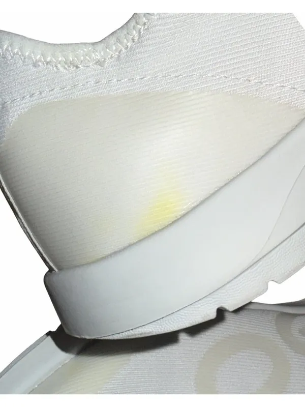 Oofos Sz 11 EU 42 OOmg Sport LS Low Womens Sneakers Shoes White Recovery Comfort - Image 8