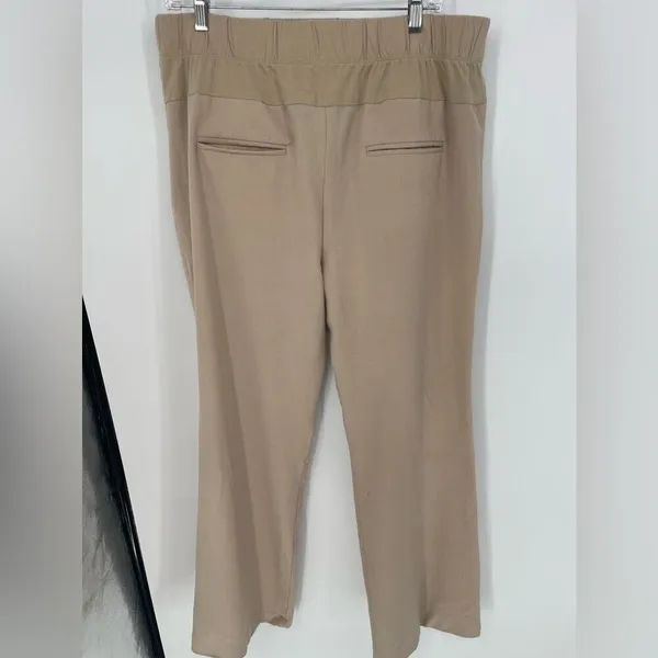 Two hearts, maternity tan pants,‎ size large - Image 4