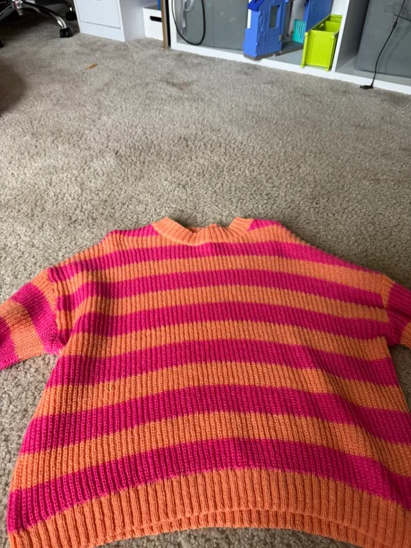 Shein Striped Hoodie - Image 2
