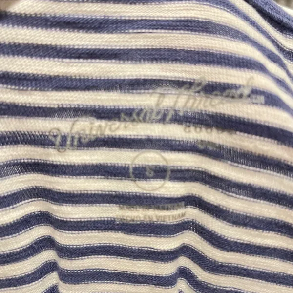 Universal Thread T-Shirt Dress Women S Blue Nautical Striped Cotton Mini Casual - Image 5