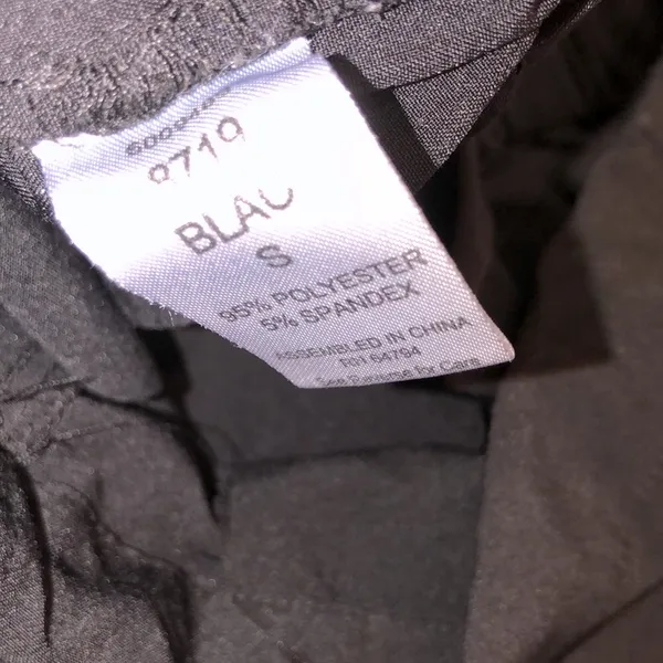 MED COUTURE nurses scrub pants in black color size small - Image 4