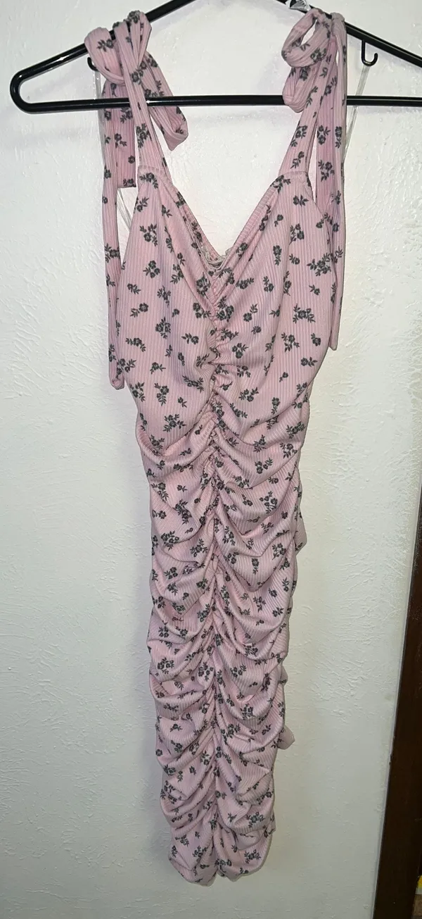 Maternity Dress Pink Size M - Image 4