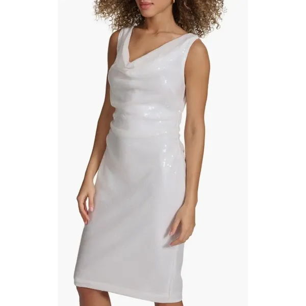 Kensie Sequin‎ Mesh Dress Size 12 - Image 2