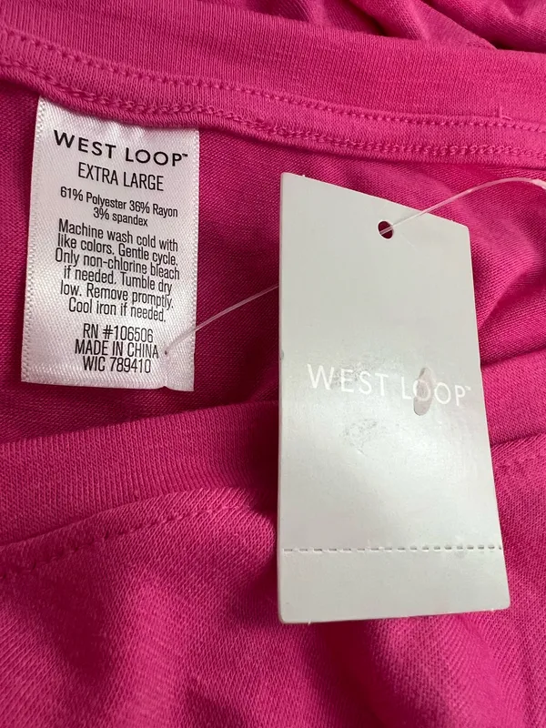 Westloop Ladies Pink Top - Image 4