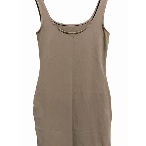 Aritzia The‎ Group Babaton Sleeveless Bodycon Tank Dress Nude Women's Size Small - Image 9