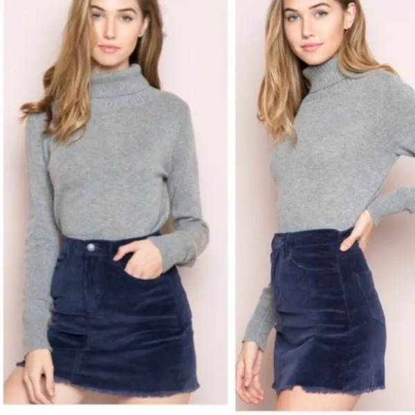 Brandy Melville/John Galt Corduroy Skirt (small) - Image 2