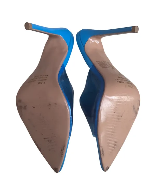Heels Blue Size 7.5 - Image 2