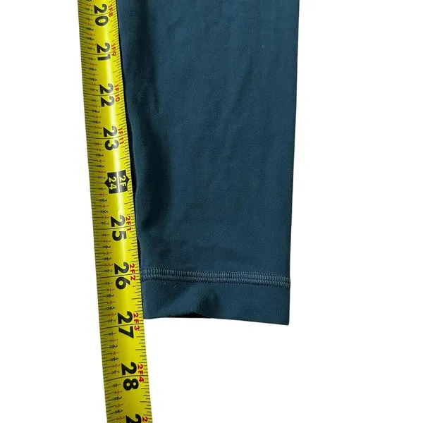 Lululemon Blue Stretch Athletic Yoga Leggings Women Size 2 | 67-32 - Image 6