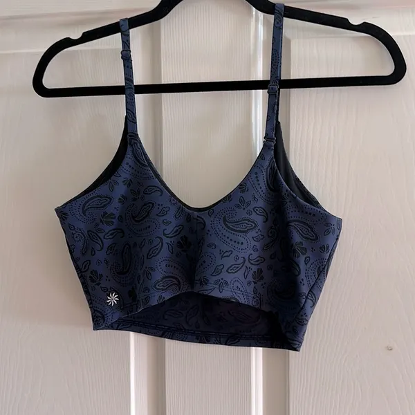 Athleta elation longline bra small - Image 2