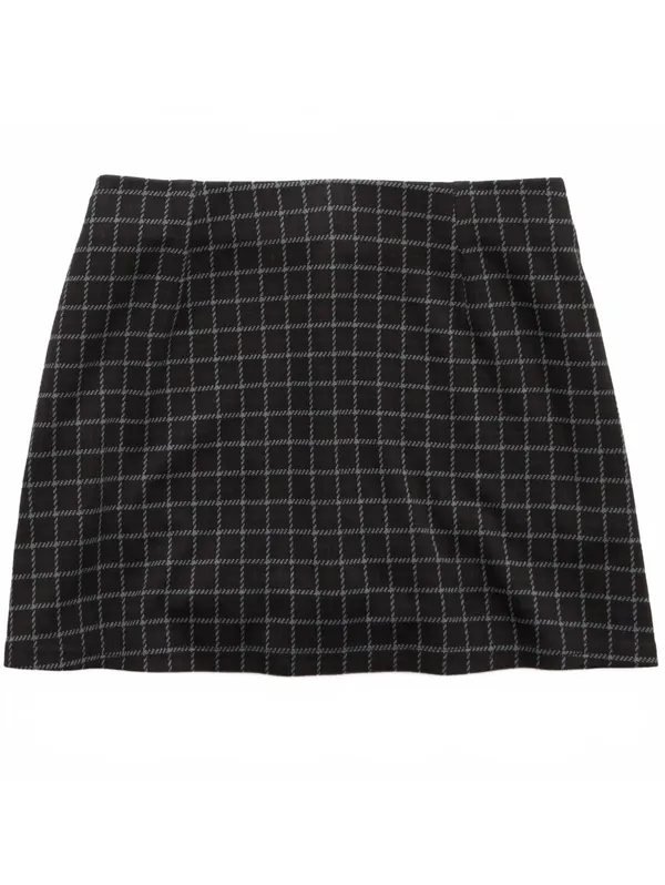 AE It Knit Low-Rise Micro Skort American Eagle NWT Dark Brown Small - Image 5