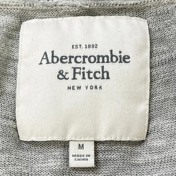 Abercrombie And Fitch Womens Cardigan Size M Preppy Coastal Clean Girl Minimal - Image 9