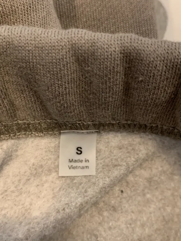 Fear Of God Essentials Charcoal Gray Sweatpants - Small - Image 9