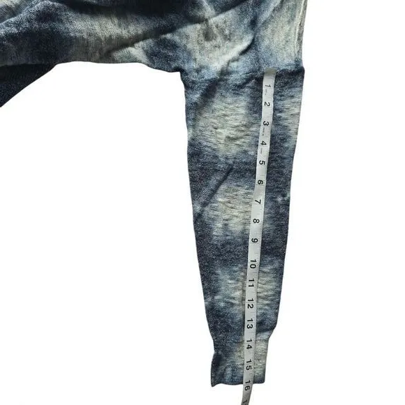 Anthropologie - Pilcro NWOT‎ Tie Dye Cardigan Sweater Size Large Indigo Blue Size M - Image 11