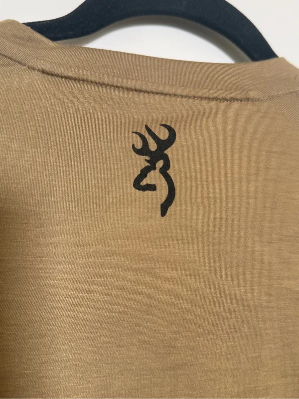 Browning Women's Long-Sleeve Deer Skull Graphic Shirt - Brown Medium - Image 7