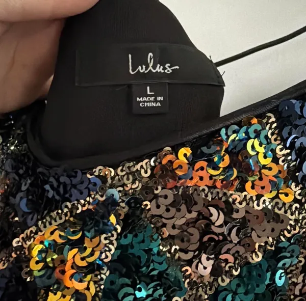 Lulus Sequin Dress - Image 3