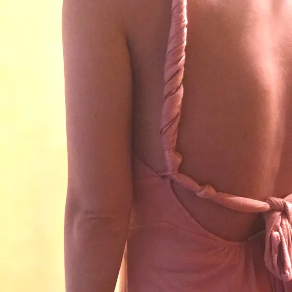 Maxi Dress Pink Size XS - Image 3