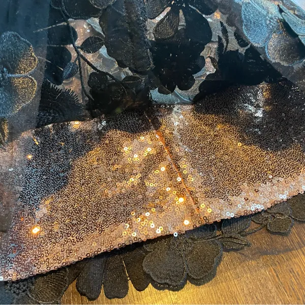 NWT Altar´d State Dress Gold/Black Fancy Prom Homecoming Party- Size XS - Image 10