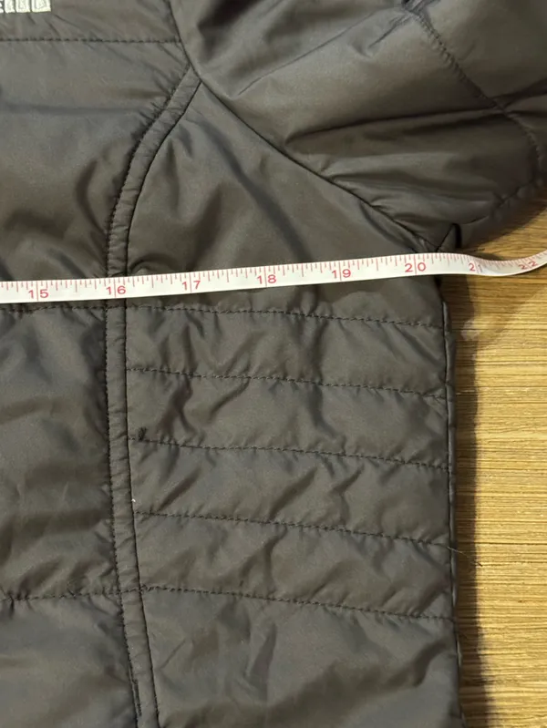 The North Face Mossbud Swirl Reversible Black Hooded Quilted Parka - Image 9