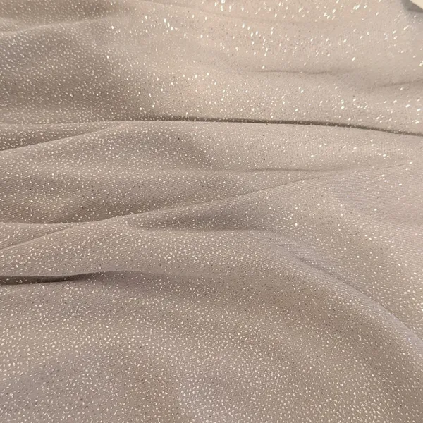 Cachet Gown Dress Sz 10 Silver Gray Beaded Halter Neck Glitter Formal - Image 9