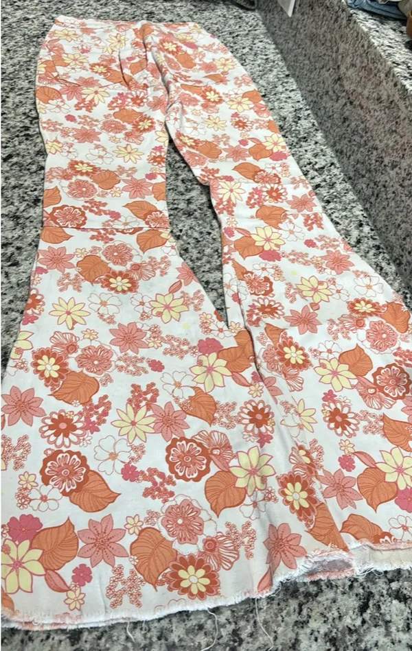 Altar'd State Floral Bell Bottoms - Image 4
