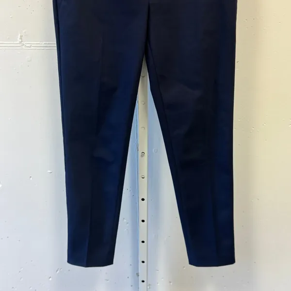 Ann Taylor LOFT Julie Fit Navy Blue Ankle Pants Trousers Womens Size 4 Stretch - Image 4