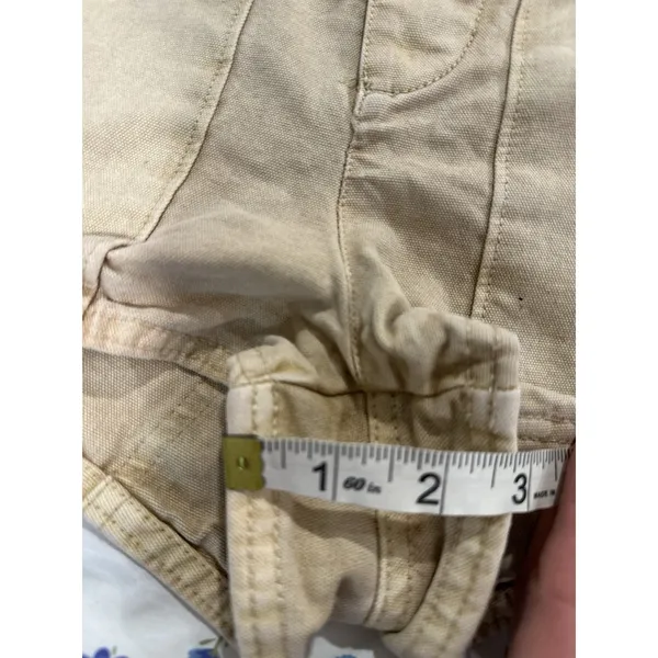 Free People All Yours Micro Shorts Sz:8 Light Brown utility-inspired cargo style - Image 6